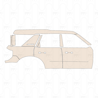 Pre-Cut PPF Ford Bronco Sport Big Bend 2022