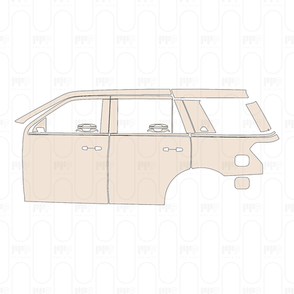 Pre-Cut PPF Ford Expedition Standard Wheelbase Timberline 2022