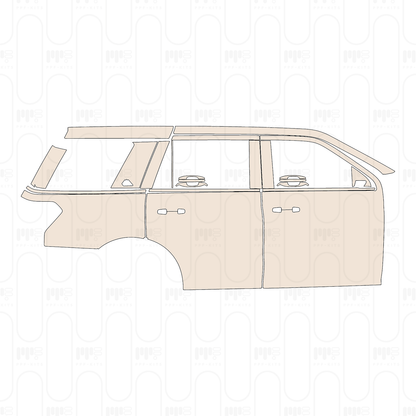 Pre-Cut PPF Ford Expedition Standard Wheelbase Timberline 2022