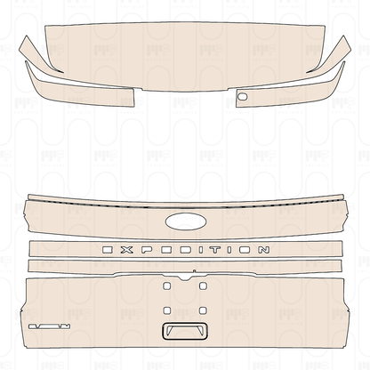 Pre-Cut PPF Ford Expedition Standard Wheelbase Platinum 2022