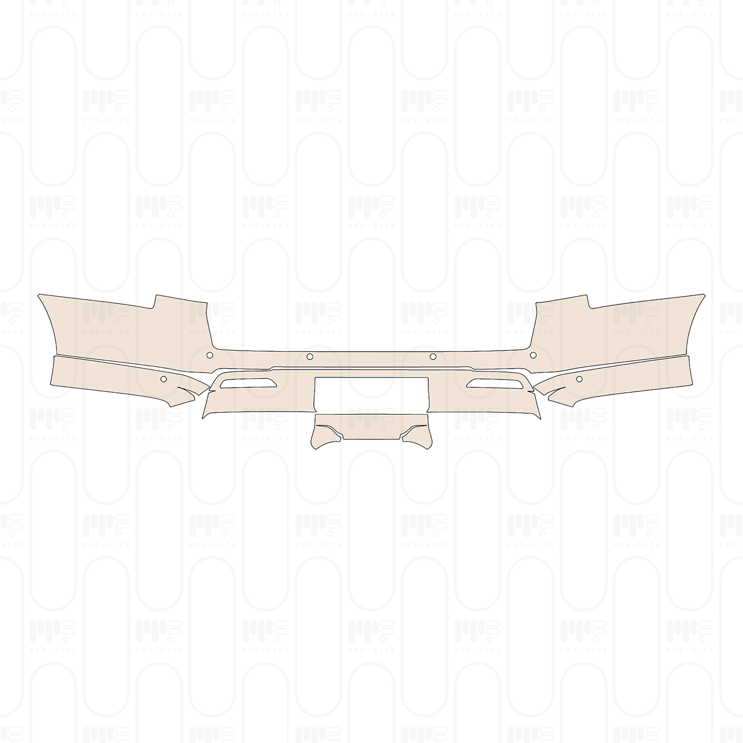 Pre-Cut PPF Ford Expedition Extended Wheelbase XLT 2022