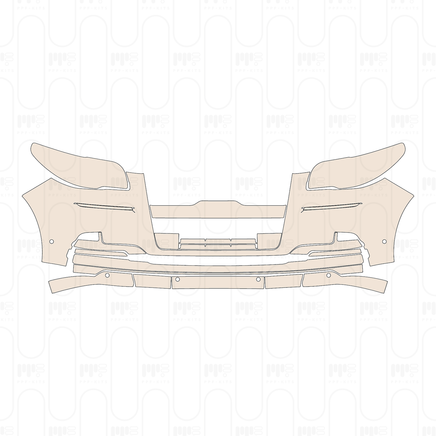 Pre-Cut PPF Lincoln Navigator Extended Wheelbase 2023