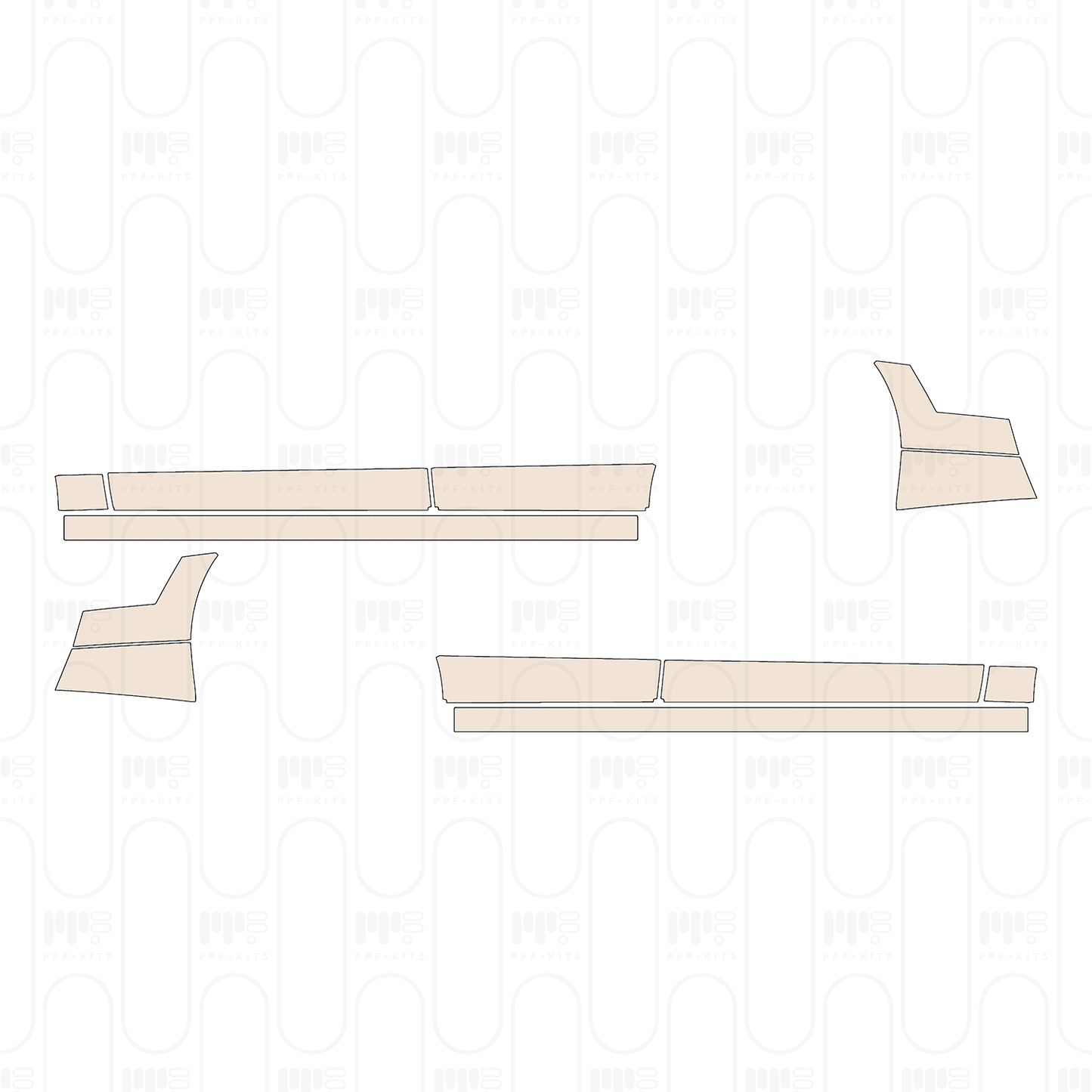 Pre-Cut PPF Lincoln Navigator Standard Wheelbase 2023