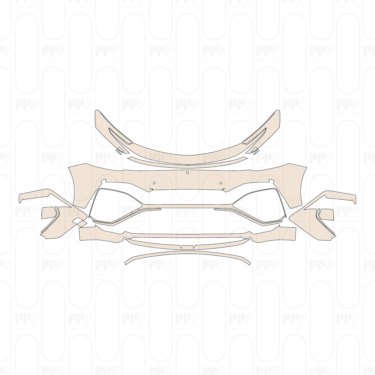 Pre-Cut PPF MG Marvel R Electric 2023