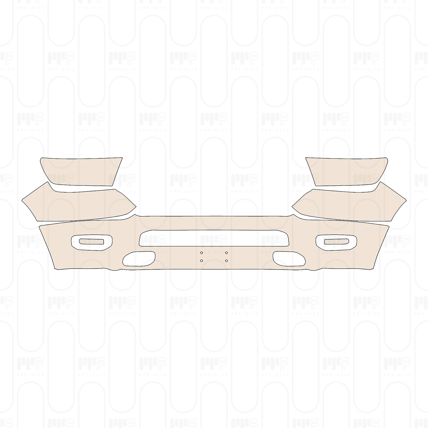 Pre-Cut PPF RAM Trucks 1500 Crew Cab Big Horn 2022