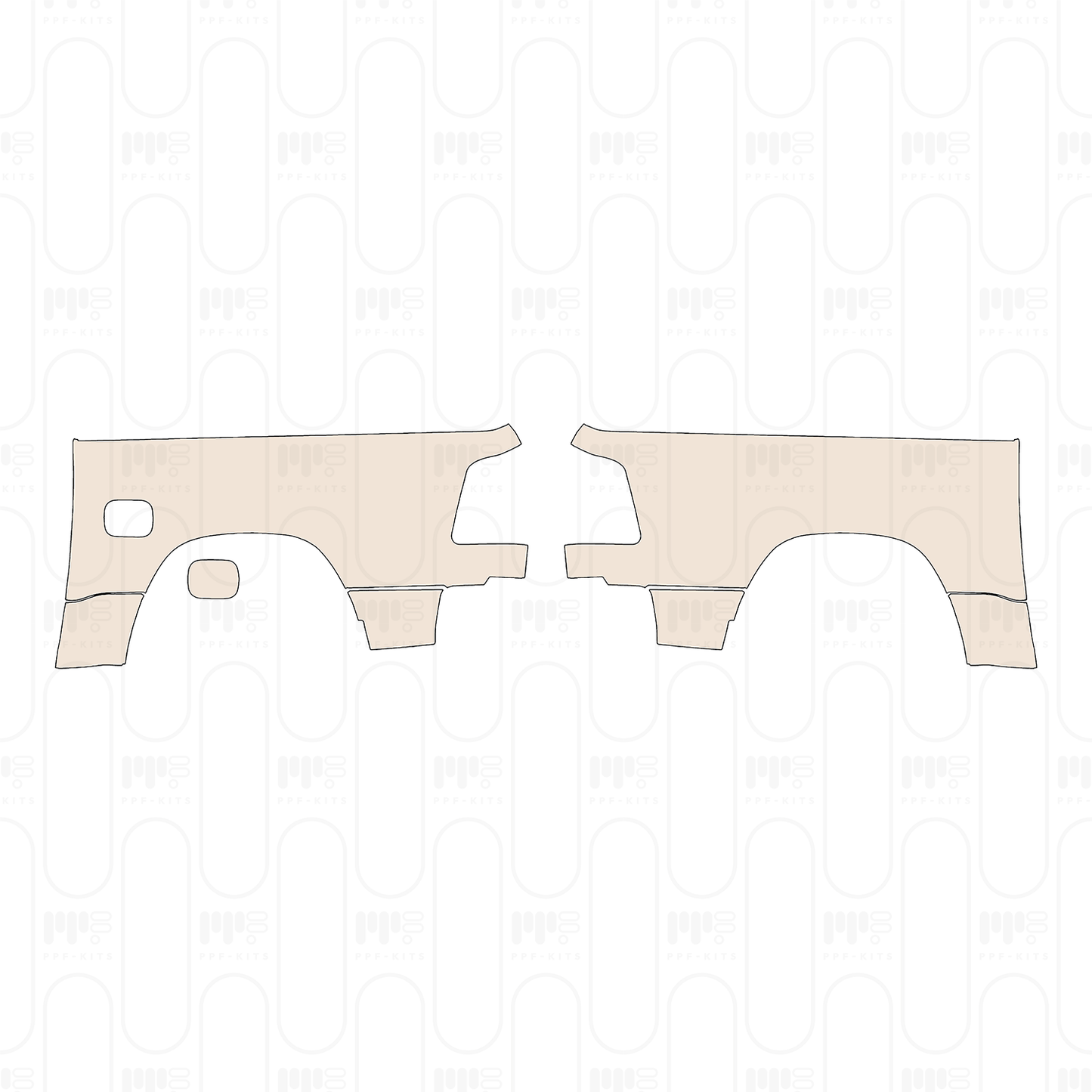 Pre-Cut PPF RAM Trucks 1500 Crew Cab Big Horn 2022