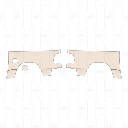 Pre-Cut PPF RAM Trucks 1500 Crew Cab Big Horn 2022