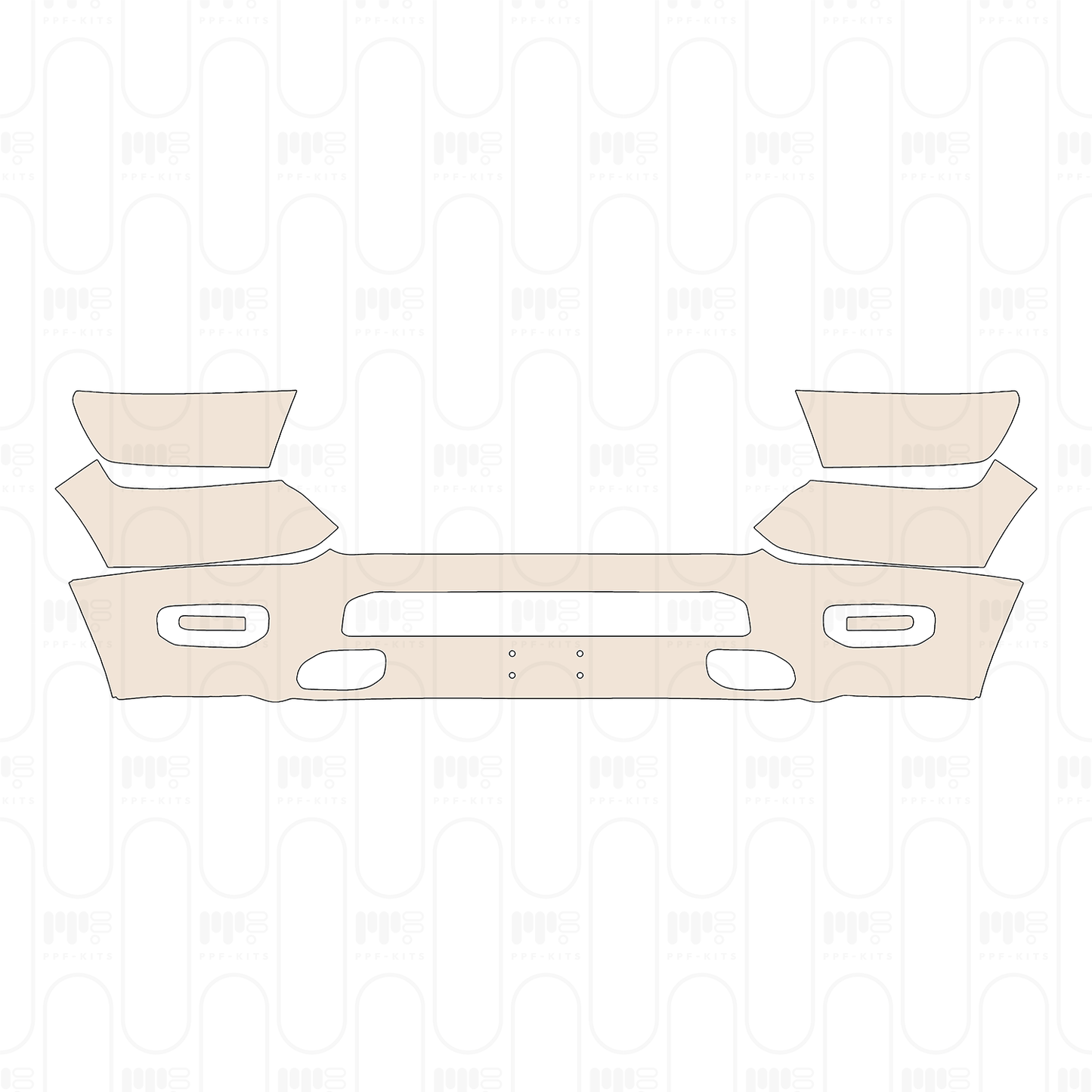 Pre-Cut PPF RAM Trucks 1500 Crew Cab Laramie 2022