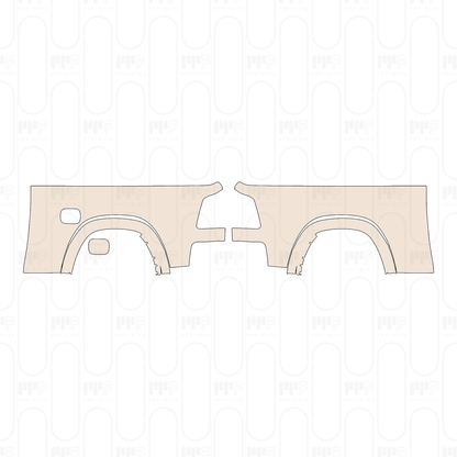 Pre-Cut PPF RAM Trucks 1500 Crew Cab Limited 2023