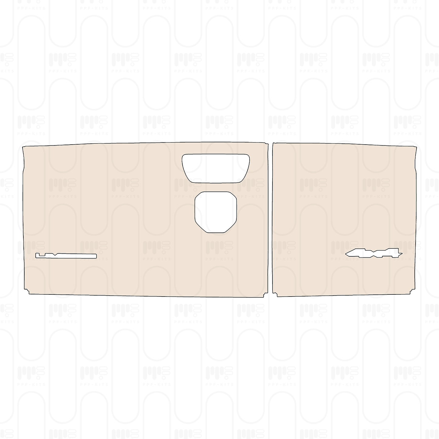 Pre-Cut PPF RAM Trucks 1500 Crew Cab Limited 2023