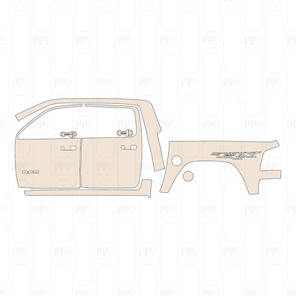 Pre-Cut PPF RAM Trucks 1500 TRX 2022