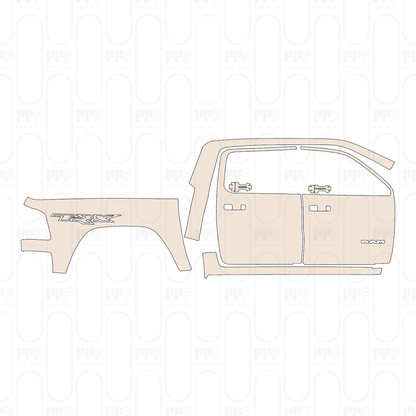 Pre-Cut PPF RAM Trucks 1500 TRX 2022