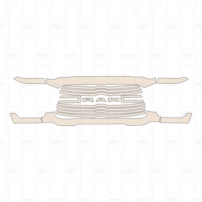 Pre-Cut PPF RAM Trucks 3500 Laramie 2023