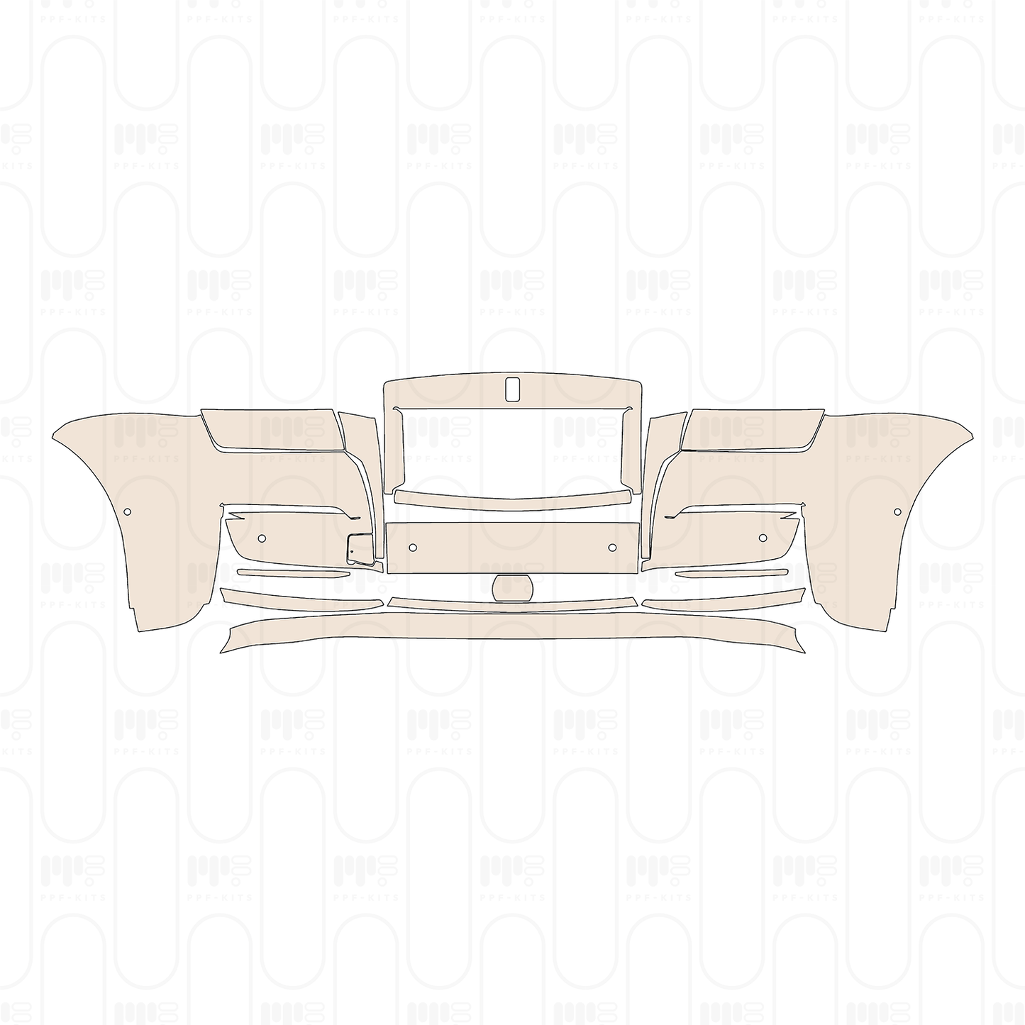 Pre-Cut PPF Rolls-Royce Ghost Extended Wheelbase 2024