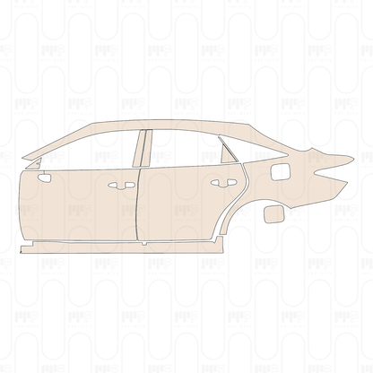 Pre-Cut PPF Toyota Avalon Luxury 2023