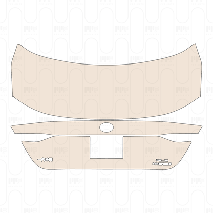 Pre-Cut PPF Toyota Avalon Luxury 2023