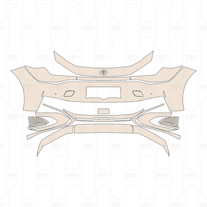 Pre-Cut PPF Toyota bZ3 2023