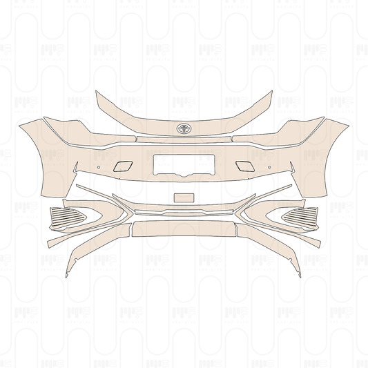 Pre-Cut PPF Toyota bZ3 2023