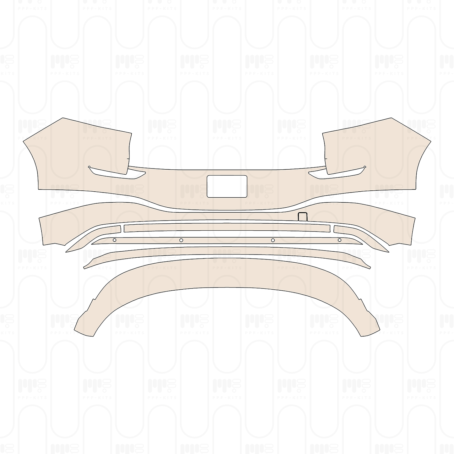 Pre-Cut PPF Volkswagen ID.6 X 2023