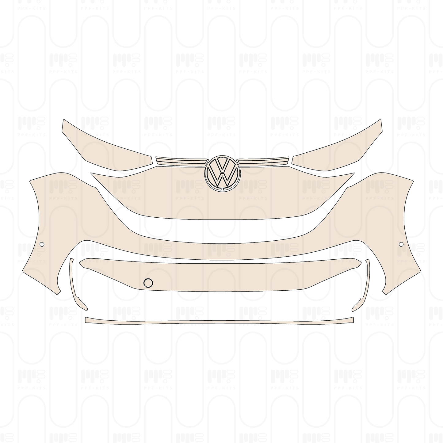 Pre-Cut PPF Volkswagen ID.BUZZ Standard Wheelbase Cargo 2023