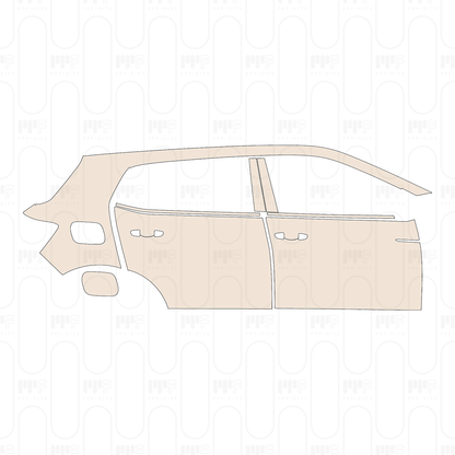 Pre-Cut PPF Volkswagen Tacqua Base 2023