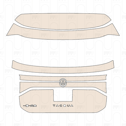Pre-Cut PPF Volkswagen Tacqua Base 2023