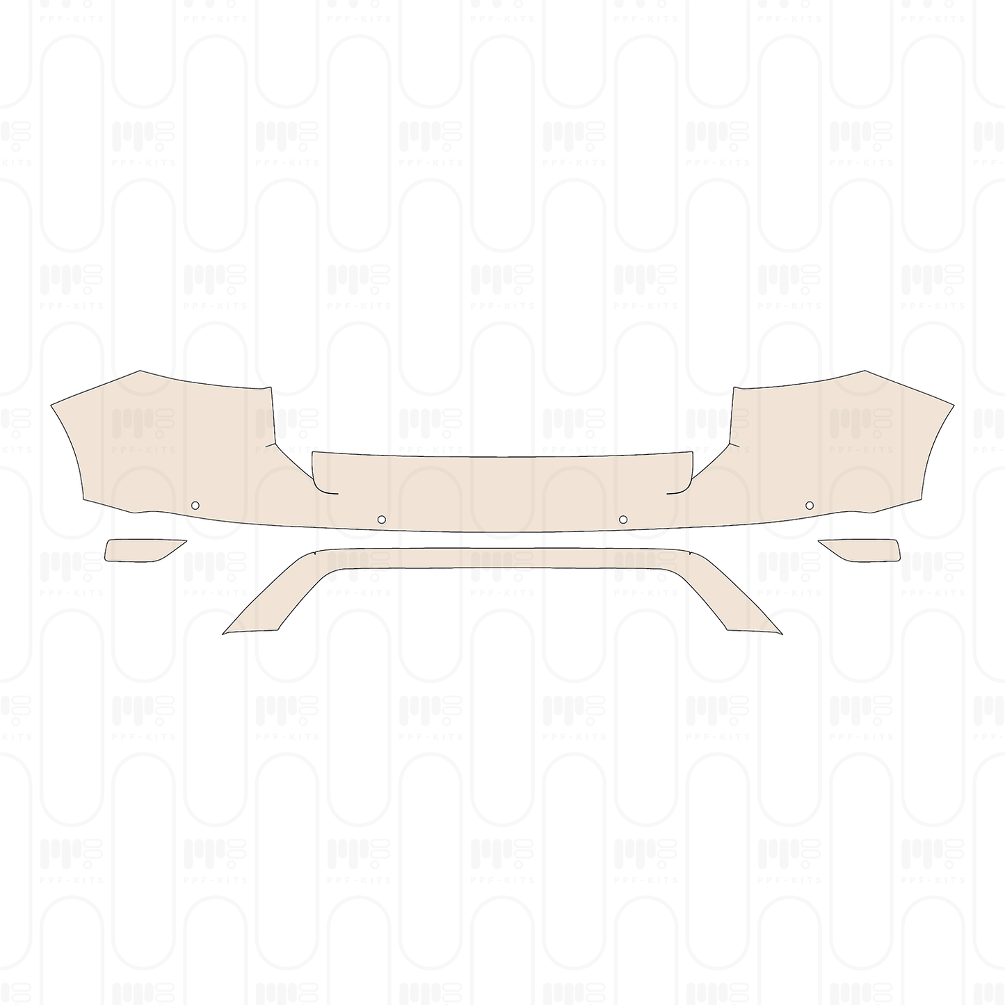 Pre-Cut PPF Volkswagen Tacqua Base 2023