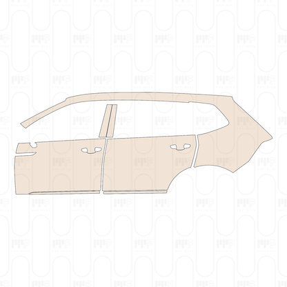 Pre-Cut PPF Volkswagen Tiguan L Base 2023