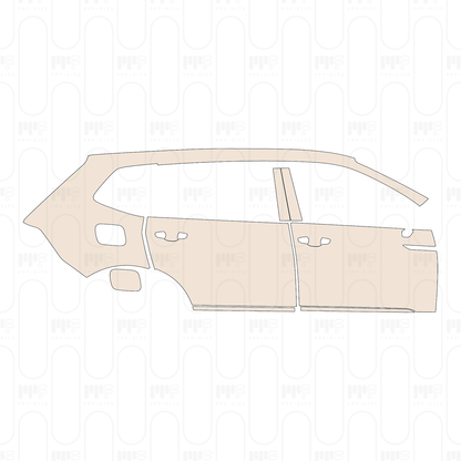 Pre-Cut PPF Volkswagen Tiguan L Base 2023