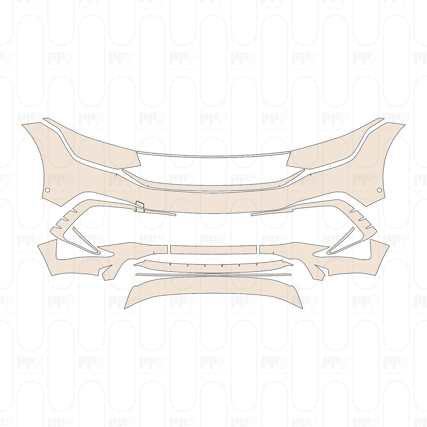 Pre-Cut PPF Volkswagen Tiguan X 2023