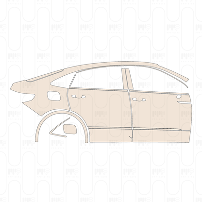 Pre-Cut PPF Volkswagen Tiguan X 2023