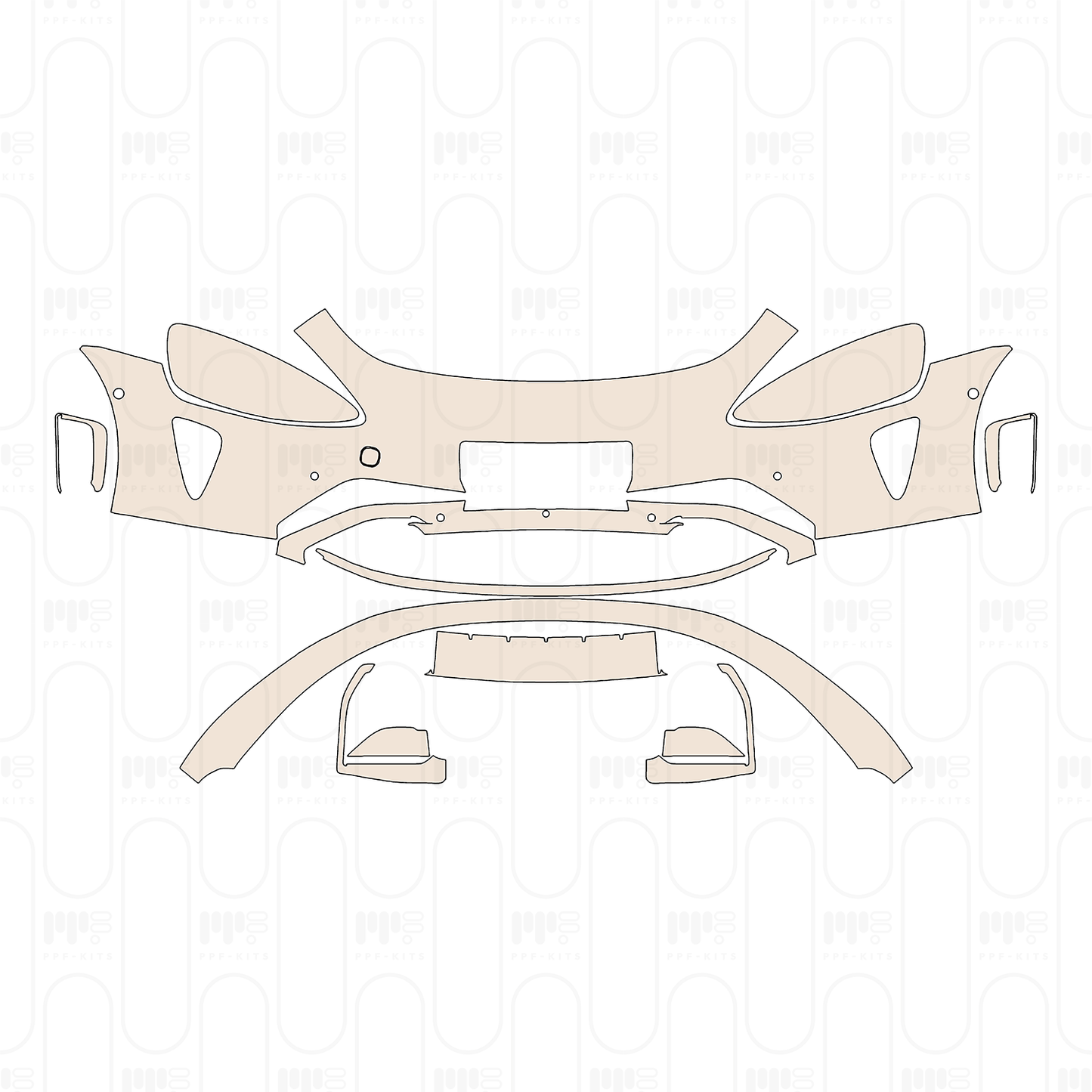 Pre-Cut PPF Xiaomi SU7 2024