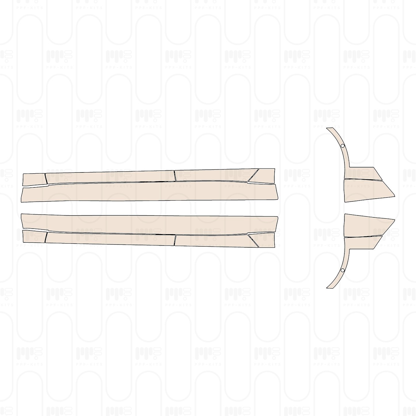 Pre-Cut PPF Xiaomi SU7 2024