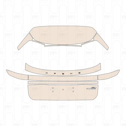Pre-Cut PPF Xpeng G9 2023