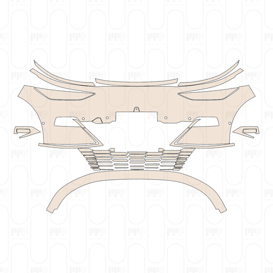 Pre-Cut PPF Xpeng X9 2024