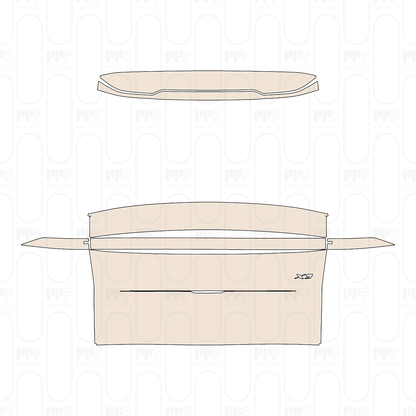 Pre-Cut PPF Xpeng X9 2024