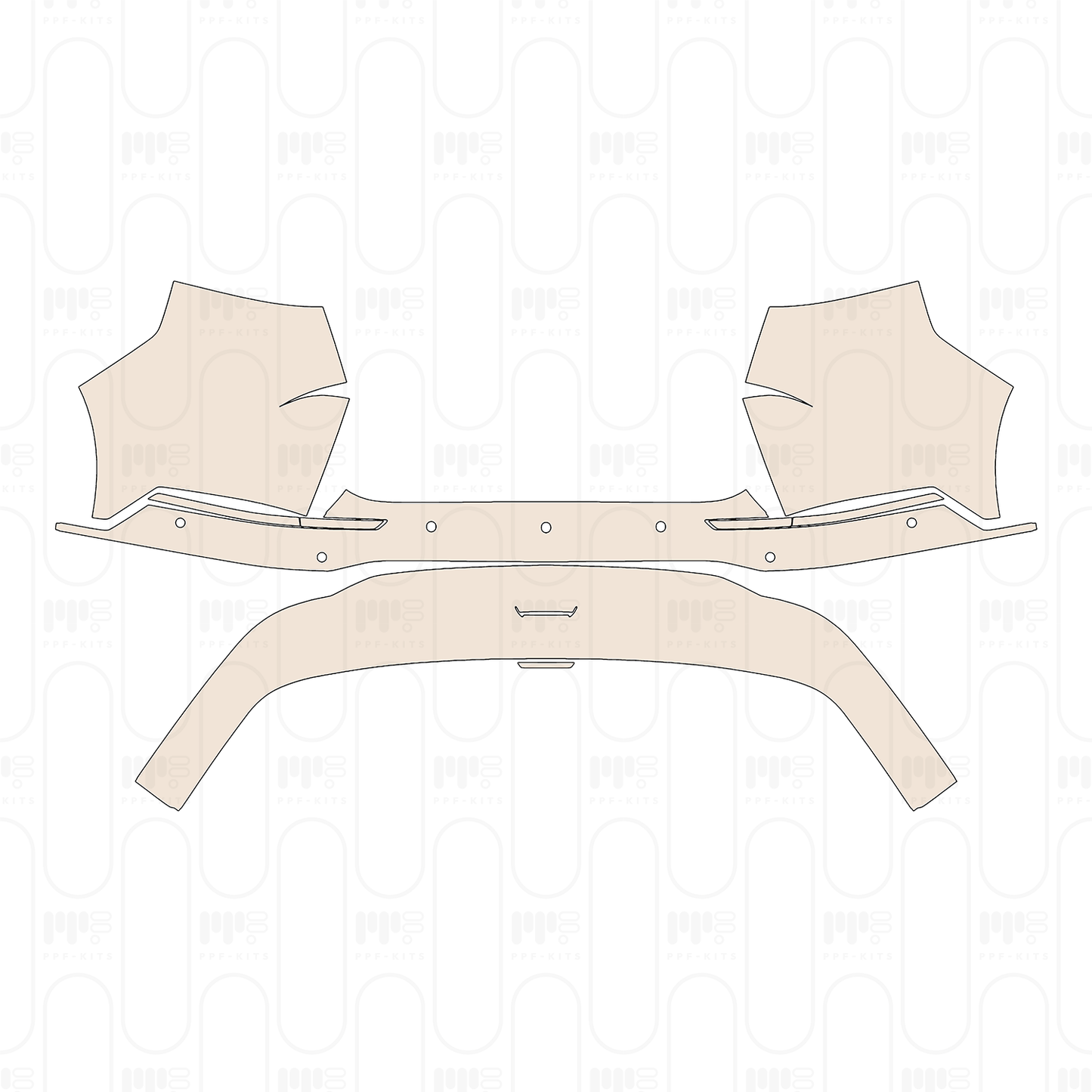 Pre-Cut PPF Xpeng X9 2024