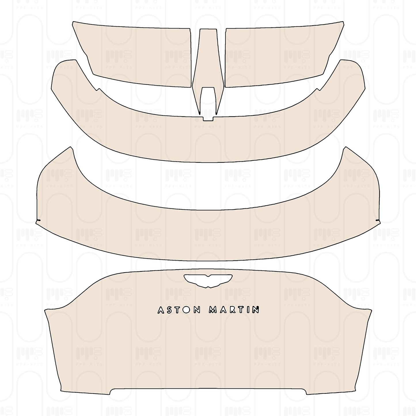 Pre-Cut PPF Aston Martin DBX 707 2022