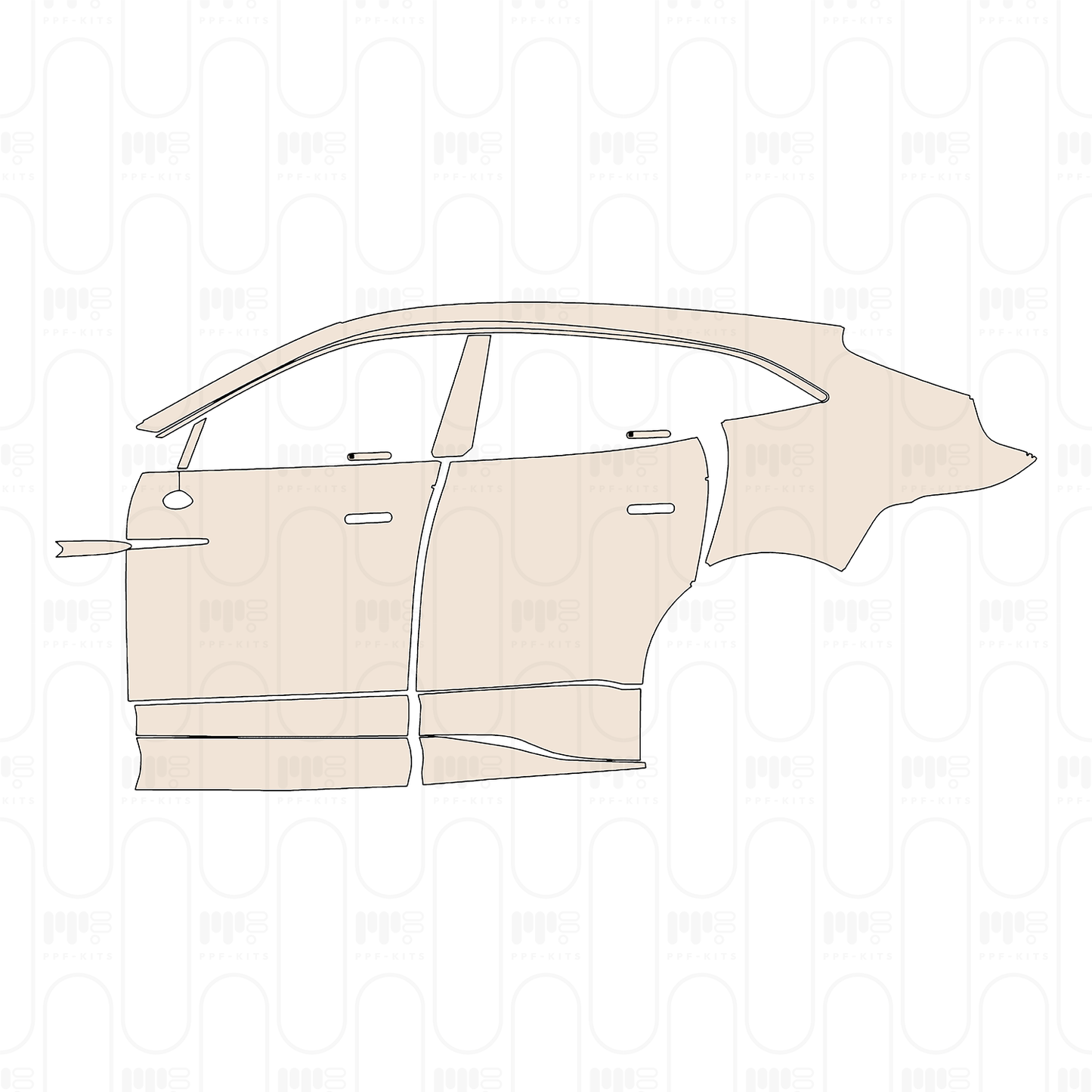 Pre-Cut PPF Aston Martin DBX 707 2022
