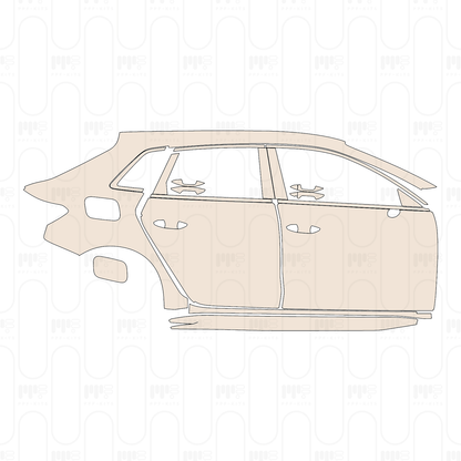 Pre-Cut PPF Audi A3 Sportback S-Line 2022