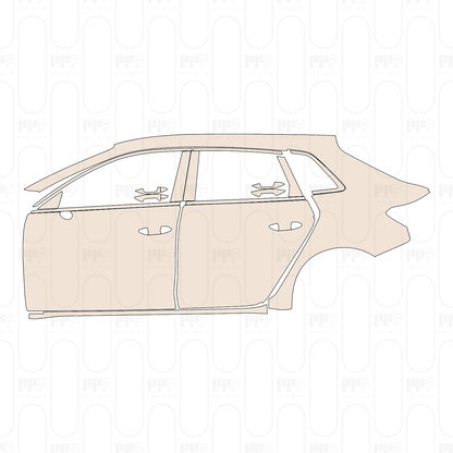 Pre-Cut PPF Audi A3 Sportback Base 2022