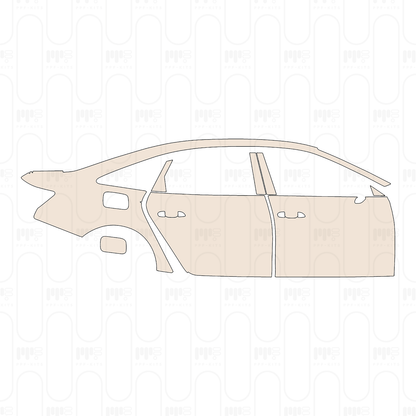 Pre-Cut PPF Audi A6 A6L S-Line 2022
