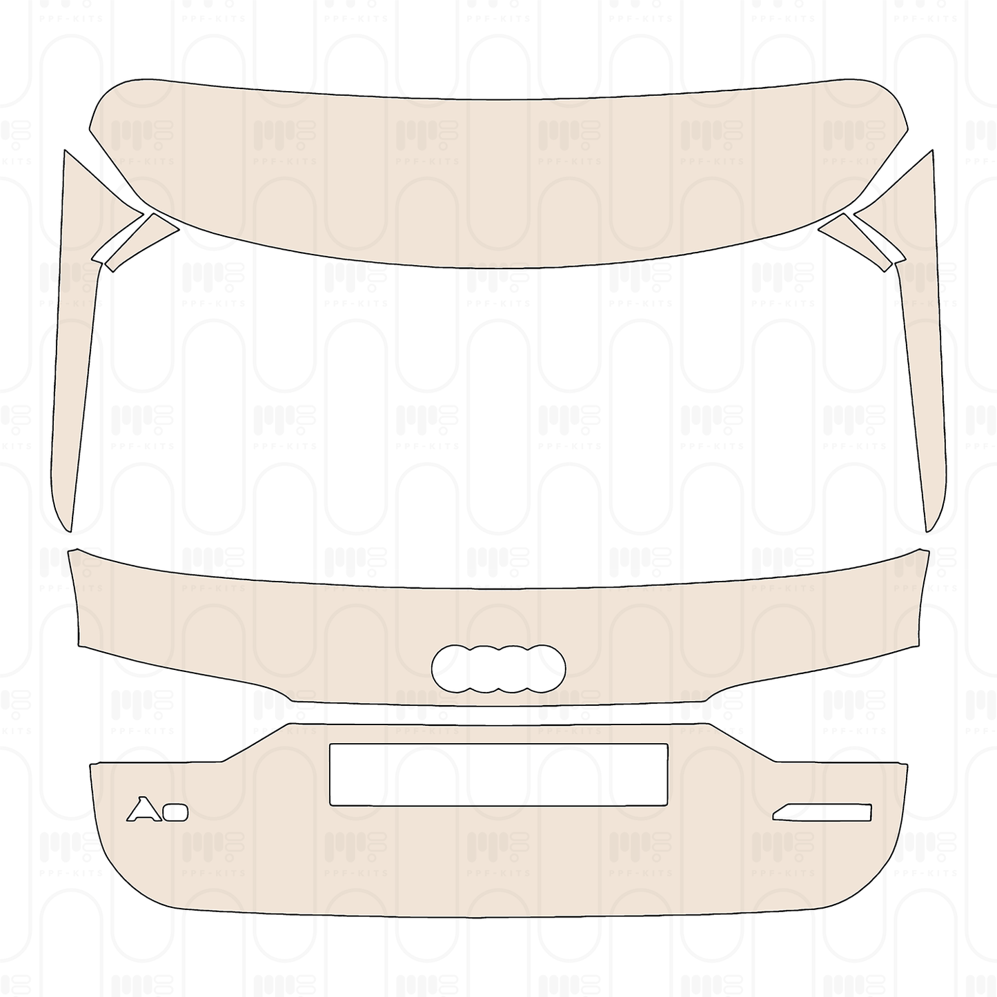 Pre-Cut PPF Audi A6 Avant Base 2022
