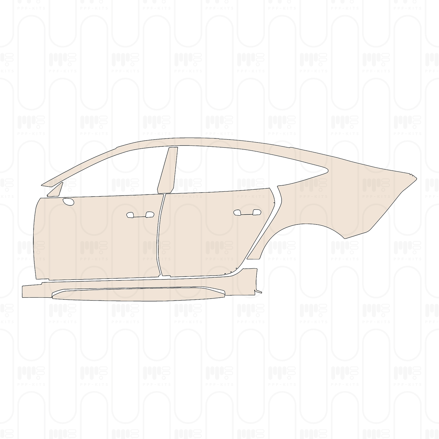 Pre-Cut PPF Audi A7 RS7 Sportback 2022