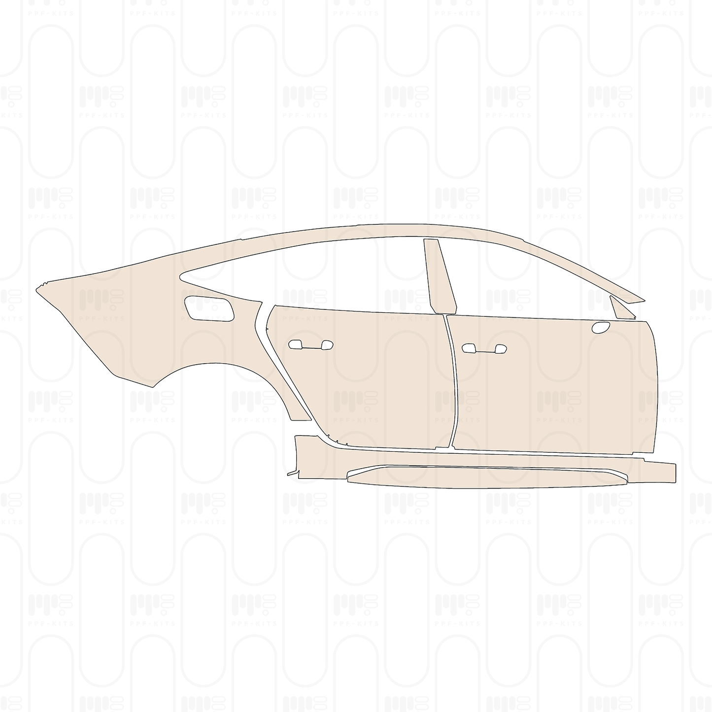 Pre-Cut PPF Audi A7 RS7 Sportback 2022