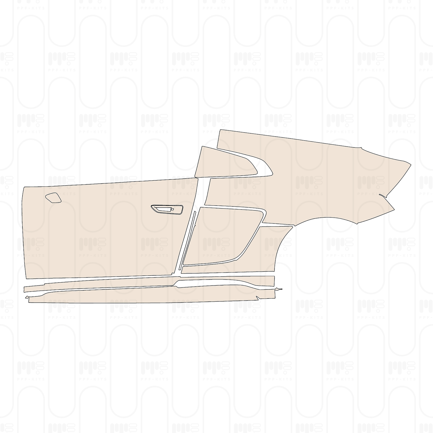 Pre-Cut PPF Audi R8 V10 Performance Coupe 2023