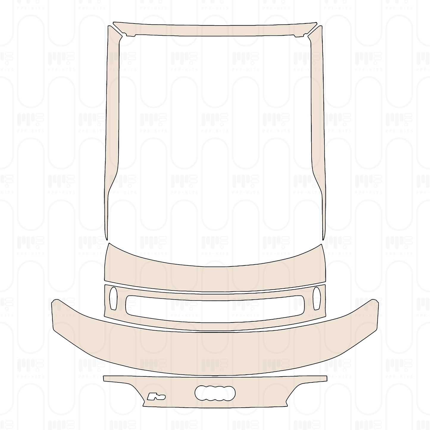 Pre-Cut PPF Audi R8 V10 Performance Coupe 2023