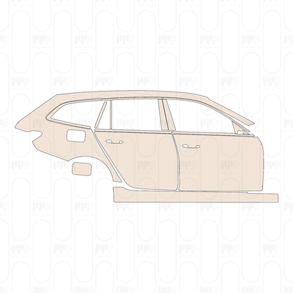 Pre-Cut PPF BMW 3 Series Touring Base 2023
