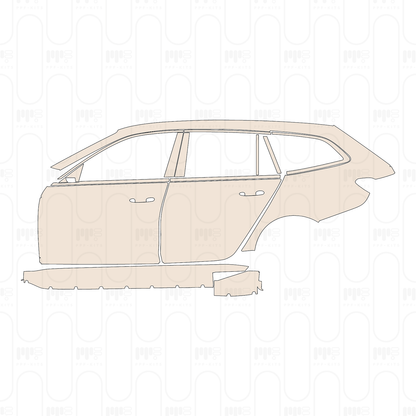 Pre-Cut PPF BMW 3 Series Touring M3 Competition 2023