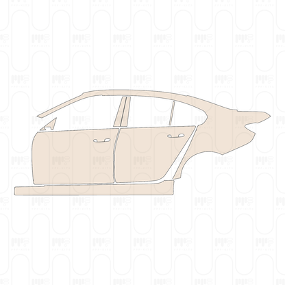 Pre-Cut PPF BMW 3 Series Sedan Sport Line Standard Wheelbase 2023